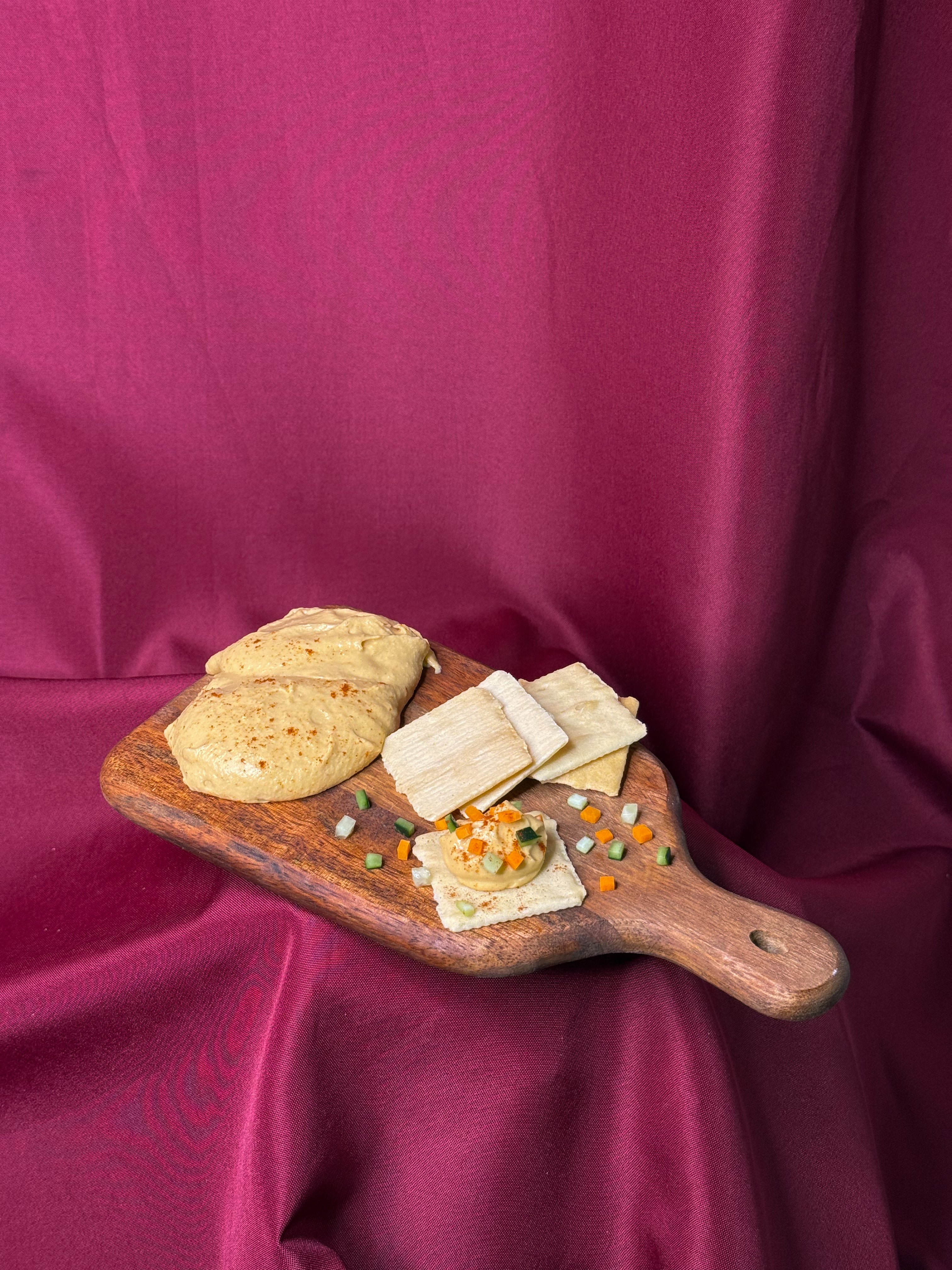 HUMMUS DE CIGRONS AMB CRUDITÉS <br>(250gr)